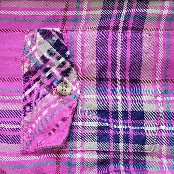 COPY - Eddie Bauer Cowgirl Barbie Flannel - Picture 8 of 11